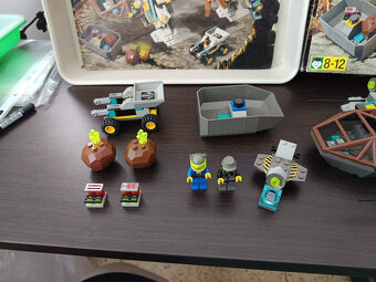 LEGO Rock Raiders 4980 Tunnel Transport +návod +box +komiks - 4