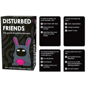 Prodám společenskou karetní hru Disturbed Friends - 4