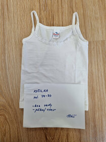 dětské oblečení body a trika 74/80 - 4