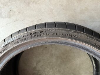 prodám letní pneumatiky 235/35/19 Dunlop dva kusy - 4