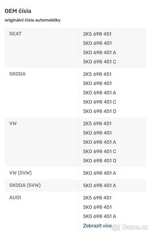 Brzdové destičky sada zadní TRW GDB1841 - 4
