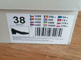 Vel. 39 - 40 Dámské lakované boty Lasocki - 4