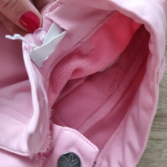 Krásné softshellové kalhoty, růžové CRIVIT vel 152 - 4