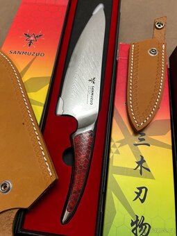 Nože Sanmuzuo LA-S9 kolekce 3ks - 4