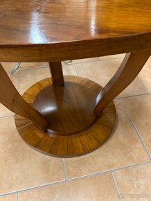 Odkladaci konferenční stolek dřevěný - 4