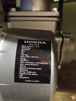 čerpadlo Honda WT30X - 4
