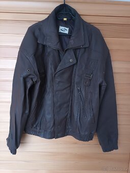 Pánská kožená bunda - 4