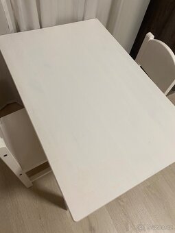 Dětský stůl a židle Ikea - 4
