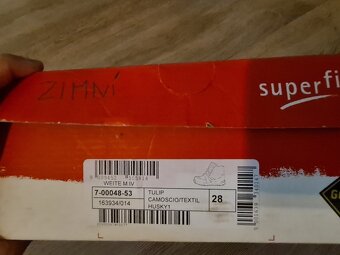 Zimní boty Superfit 28 s goretexem - 4