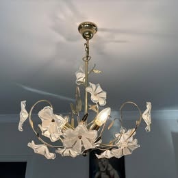Designový lustr ve tvaru květin - 4