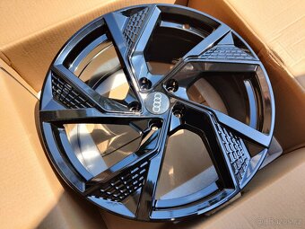 Sada ALU 5x112 R19 design RS ⚫PIANO BLACK⚫ - 4