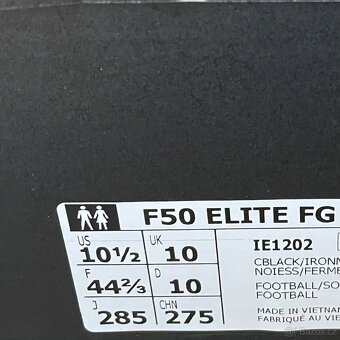 kopačky Adidas F50 Elite FG black - 4