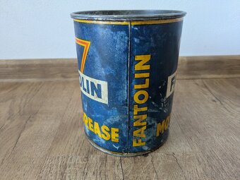 Stará plechovka Fantolin Motor Grease - ORIGINÁL - 4