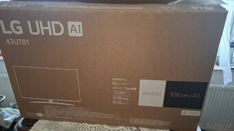 Prodám TV LG UHD AI - 4