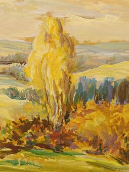 Obraz - Šumava, olejomalba 64x85 - 4