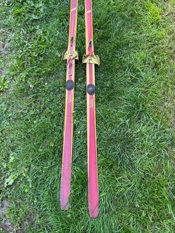 Retro dřevěné lyže - 4