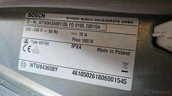 Sušička Bosch EcoVantixx 7 WTW84360BY - 4