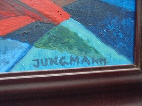 OBRAZ OLEJ NA SOLOLITU-HUBERT JUNGMANN - 4