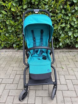 Kočárek CYBEX Eezy S Twist+2 Black 2021, river blue - 4