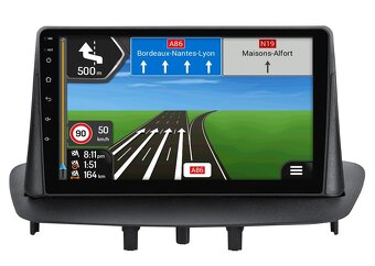 RENAULT MEGANE 3, FLUENCE - 9" ANDROID 13/14 - GPS - 4