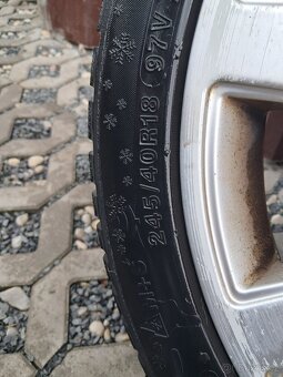 Alu kola 5x112 R18 Audi et 43 pěkná sada kol - 4