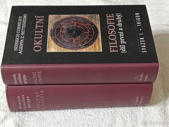 Okultní filosofie , Trigon , komplet - 2 knihy - 4