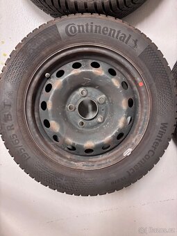 Prodám kompletně kola 5x112 ( plecháče) - 4