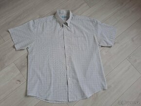 3 pánské košile vel.XL (43/44), krátký rukáv, C&A - 4