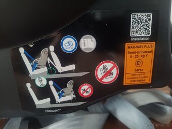 Protisměrná autosedačka Britax Römer Maway Plus - 4