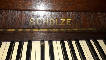 Prodám piano Scholze - 4