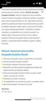 Přenosné houpalo kočárku Rockit - 4