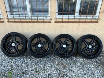 Alu kola 5x112 r19, letní pneu, dvourozměrná - 4