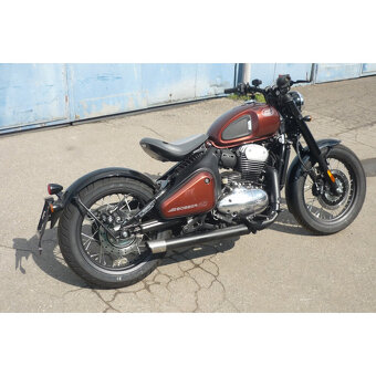 NOVÝ MOTOCYKL - JAWA 350CL PÉRÁK - BOBBER (MĚDĚNÁ BARVA) - 4