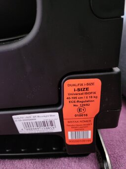 Autosedačka BRITAX RÖMER Dualfix i-Size 2022 - 4