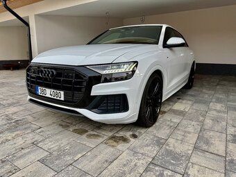Audi Q8, diesel, S-line, DPH, vzduch, CZ, záruky 4 roky, - 4
