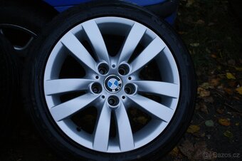 R17 alu kola BMW 5x120 dvourozměr pěkné letní pneu - 4