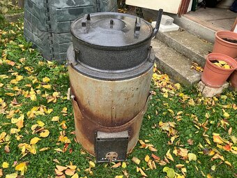 Kotel pařák, překlápěcí 65l smaltovaný - 4