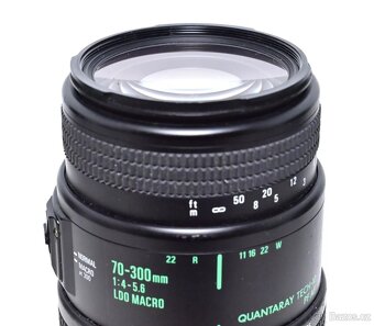 Objektiv Quantaray AF 70-300 macro - 4