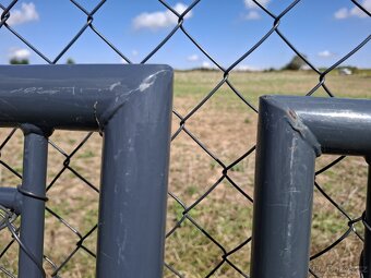 Plotová brána 3605x1750, antracit - 4