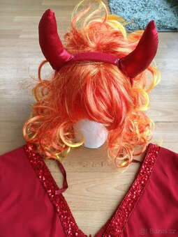 Karnevalový kostým ČERTICE 36-38 - 4