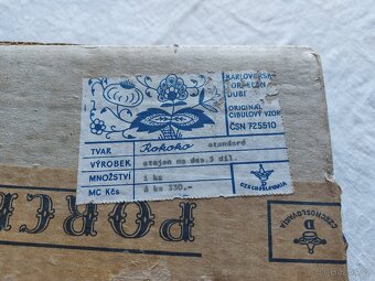 Prodám originál cibulák - Zwiebelmuster unikátní původní Eta - 4