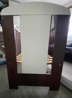 Dětská postýlka s obrázkem žirafy 120x60 cm - 4