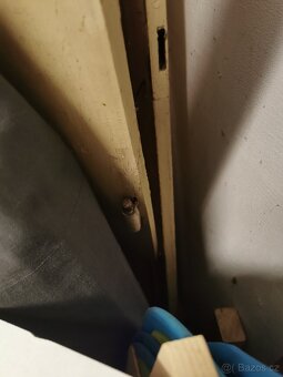 Retro, starožitné, staré, interiérové dveře - 4