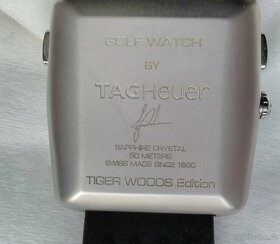 Luxusní hodinky TAG Heuer-- Tiger Woods - golf. - 4