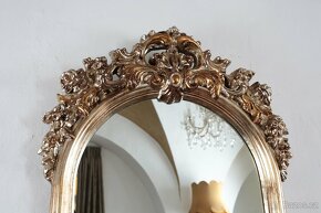 Vysoké zrcadlo v barokním stylu - 4