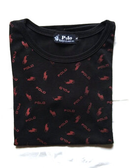 Černé tričko PoLo Ralph Lauren - 4