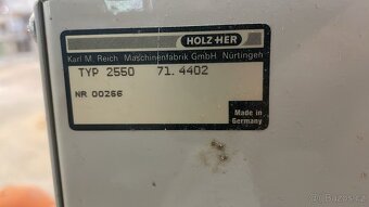 Pracovní stůl HOLZHER Vakuum 2550 - 4
