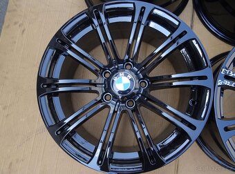 Alu disky černé pro BMW, 17", 5x120, ET 34, šířka 8J - 4