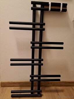 Mexen Jari koupelnový radiátor 1005 x 550 mm, 339 W, černý - 4