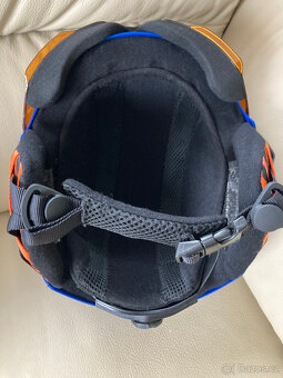 Dětská lyžařská helma XS 49-52cm Bollé Quiz Visor Blue Matte - 4